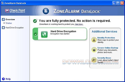 ZoneAlarm DataLock 2012