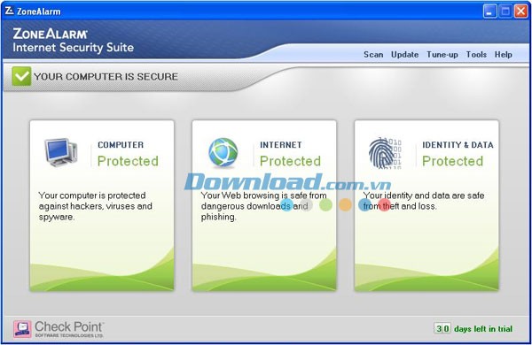 ZoneAlarm Internet Security Suite 2013