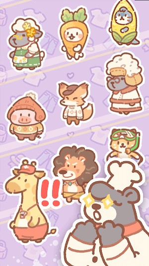 Rất nhiều động vật đáng yêu trong rừng đã đến nhà hàng chờ thưởng thức món ngon