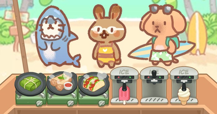 Zoo Restaurant cho iOS là game hợp nhất kết hợp mô phỏng nhà hàng cute