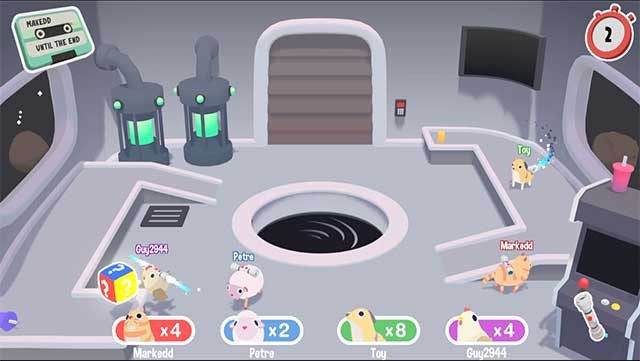 Điều khiển các loài động vật dễ thương và chiến đấu với bạn bè