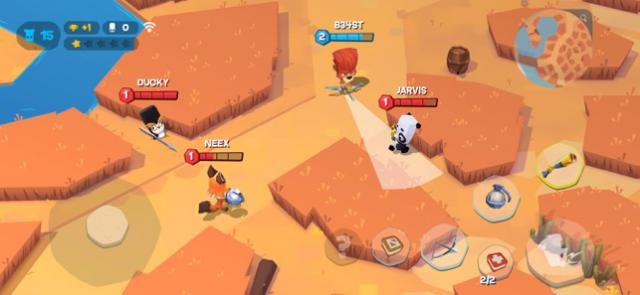 Chiến đấu để trở thành người cuối cùng còn sống sót trong Zooba