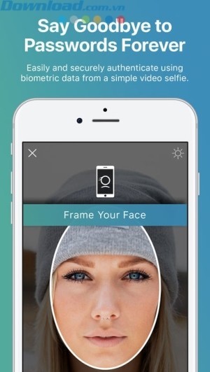 Bảo vệ ứng dụng bằng nhận diện gương mặt, không cần mật khẩu