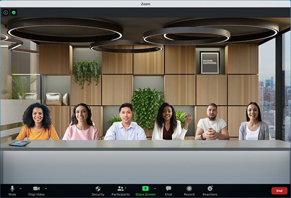 Thay đổi hình nền ảo trong Zoom để cuộc họp, lớp học thêm sinh động