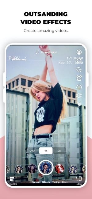 Zoomerang là ứng dụng tạo video ngắn thú vị