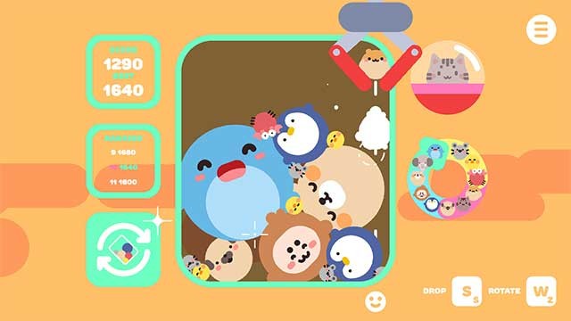 Tìm cách hợp nhất các con vật để tạo ra loài vật lớn nhất là cá voi