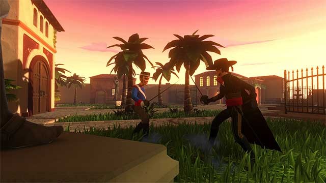 Vào vai Zorro hoặc em gái Ines của anh ấy