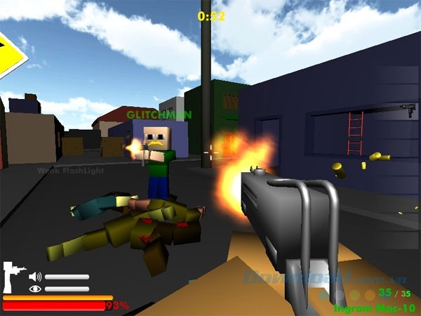 Game sinh tồn Zumbi Blocks