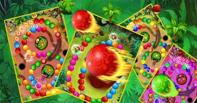 Zumbia Deluxe cho Android là game bắn bóng vòng tròn vui nhộn và gây nghiện