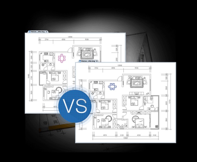 ZWCAD hỗ trợ so sánh file