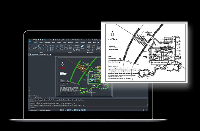 ZWCAD hỗ trợ in ấn