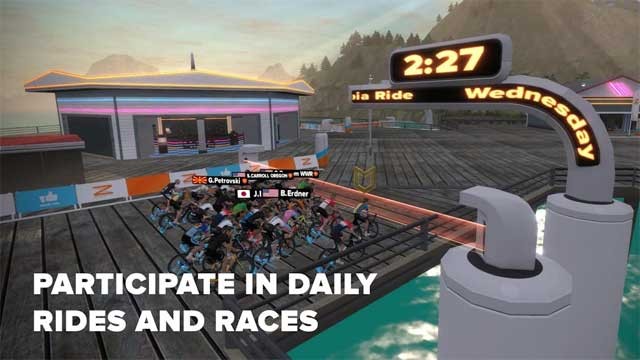 Tham gia các chặng đua và cuộc đua hàng ngày với người chơi trên khắp thế giới