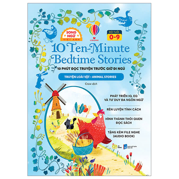 10 ten-minutes bedtime stories - 10 phút đọc truyện trước giờ đi ngủ - animal stories - truyện loài vật - song ngữ việt-anh