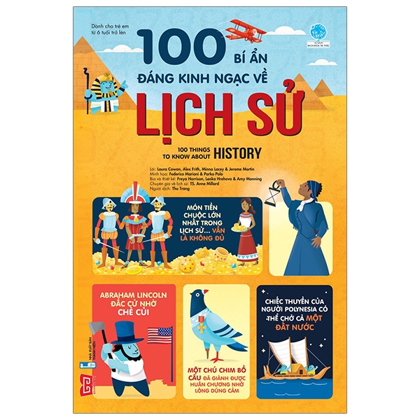 100 bí ẩn đáng kinh ngạc về lịch sử - 100 things to know about history