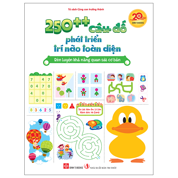 250++ Câu Đố Phát Triển Trí Não Toàn Diện - Rèn Luyện Khả Năng Quan Sát Cơ Bản