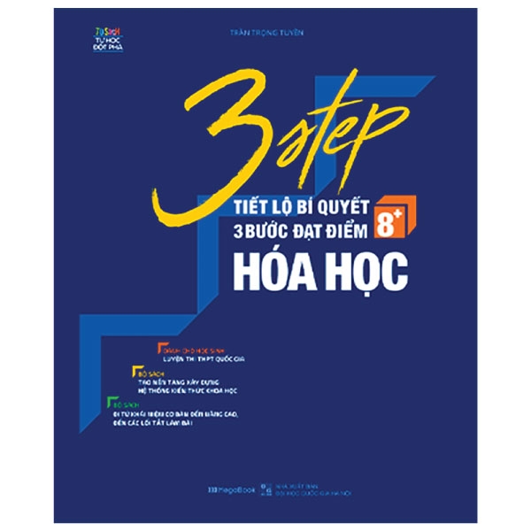 3 step - tiết lộ bí quyết 3 bước đạt điểm 8+ hóa học