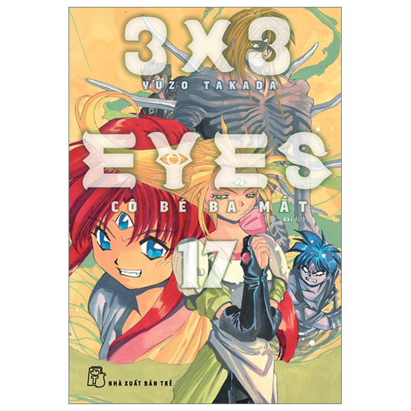 3x3 eyes - cô bé ba mắt - tập 17 - tặng kèm card giấy