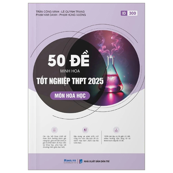 50 đề minh họa tốt nghiệp thpt 2025 - môn hóa học