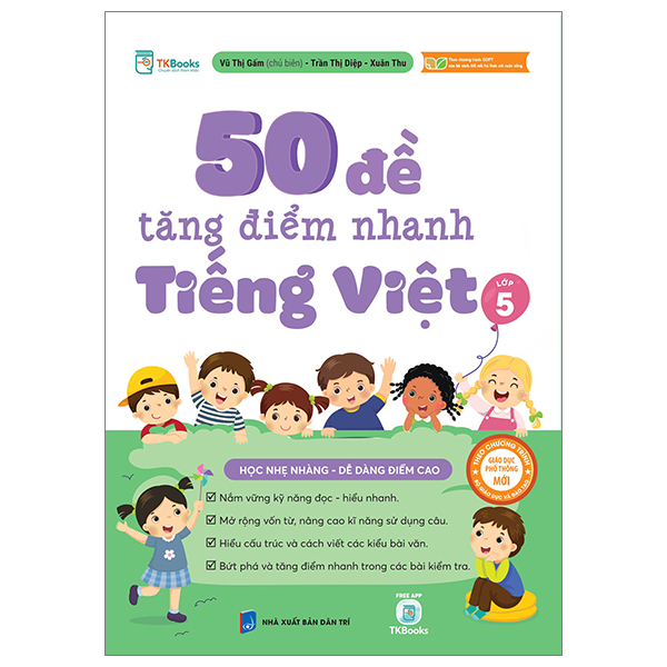 50 đề tăng điểm nhanh tiếng việt lớp 5