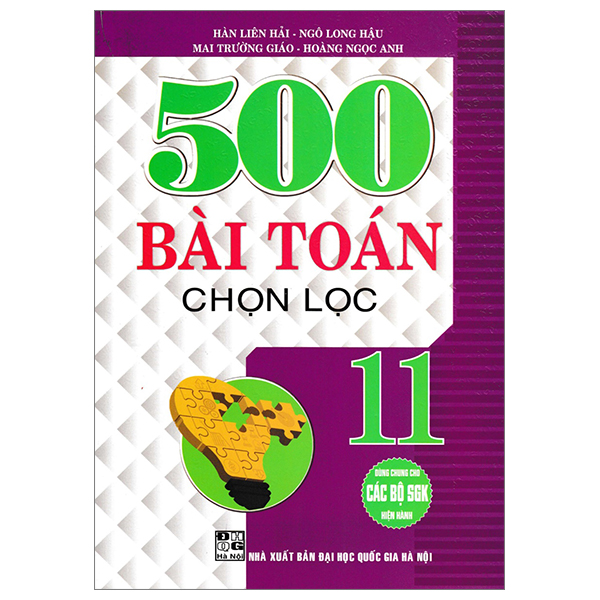 500 bài toán chọn lọc 11 (dùng chung cho các bộ sgk hiện hành)