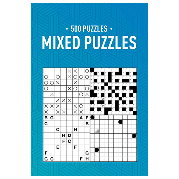 500 puzzles book - mixed puzzles