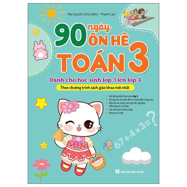 90 Ngay On He Toan 3 - Danh Cho Hoc Sinh Lop 3 Len Lop 4