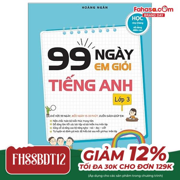 99 ngày em giỏi tiếng anh 3