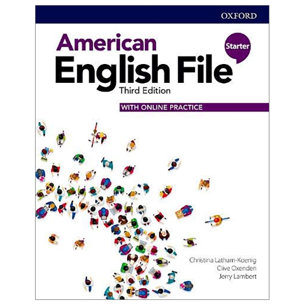 american english file: starter: students book with online practice - 3rd edition