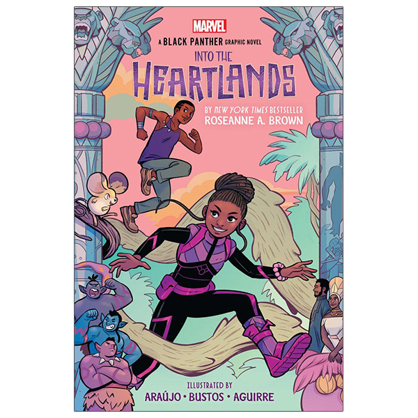 an original black panther graphic novel: shuri and t'challa: into the heartlands