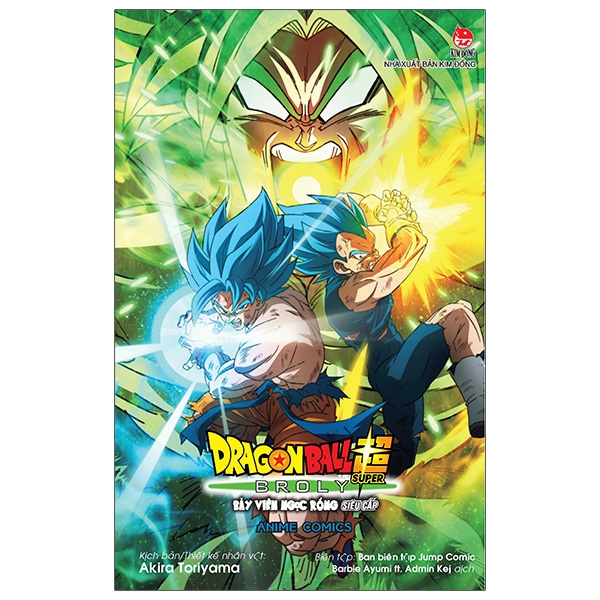 [Anime Comics] Dragon Ball Super - Bay Vien Ngoc Rong Sieu Cap - Broly (Tai Ban 2025)