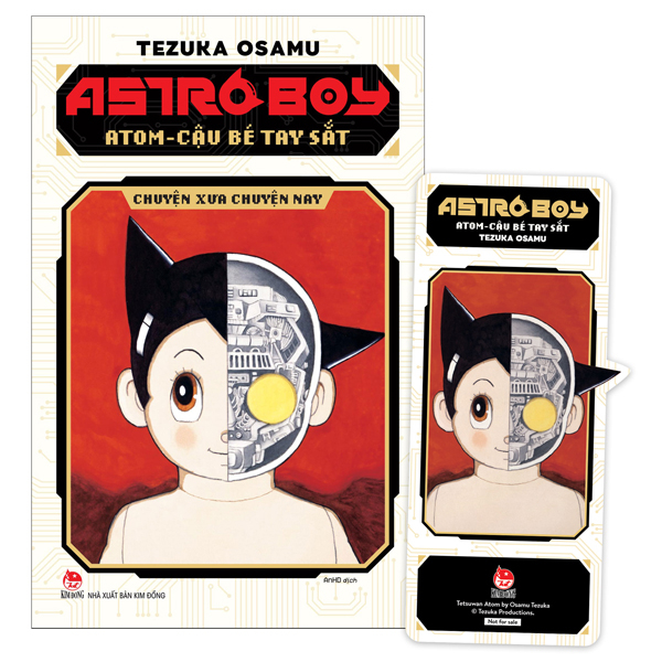 Astro Boy - Atom Cau Be Tay Sat - Chuyen Xua Chuyen Nay - Tang Kem Bookmark