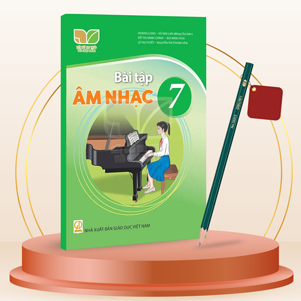 Bài Tập Âm Nhạc 7 (Kết Nối) (Chuẩn) - Kèm Bút Chì 2B Deli 33312-2B