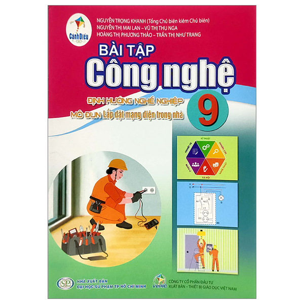 bài tập công nghệ 9 - định hướng nghề nghiệp mô đun lắp đặt mạng điện trong nhà (cánh diều) (chuẩn)