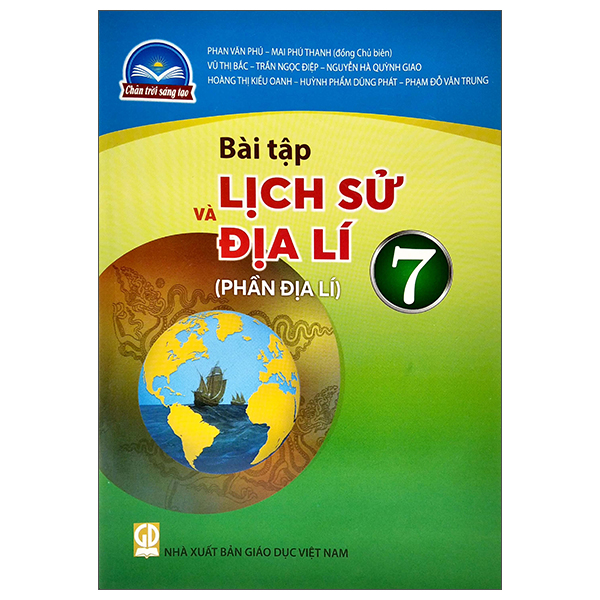 bài tập lịch sử và địa lí 7 (phần địa lí) (chân trời sáng tạo) (chuẩn)
