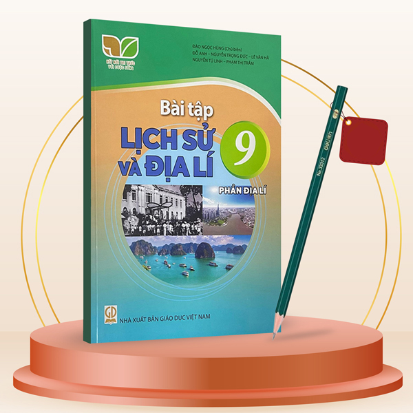 Bài Tập Lịch Sử Và Địa Lí 9 - Phần Địa Lí 9 (Kết Nối) (Chuẩn) - Kèm Bút Chì 2B Deli 33312-2B