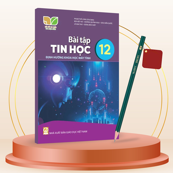 Bài Tập Tin Học 12 - Định Hướng Khoa Học Máy Tính (Kết Nối) (Chuẩn) - Kèm Bút Chì 2B Deli 33312-2B