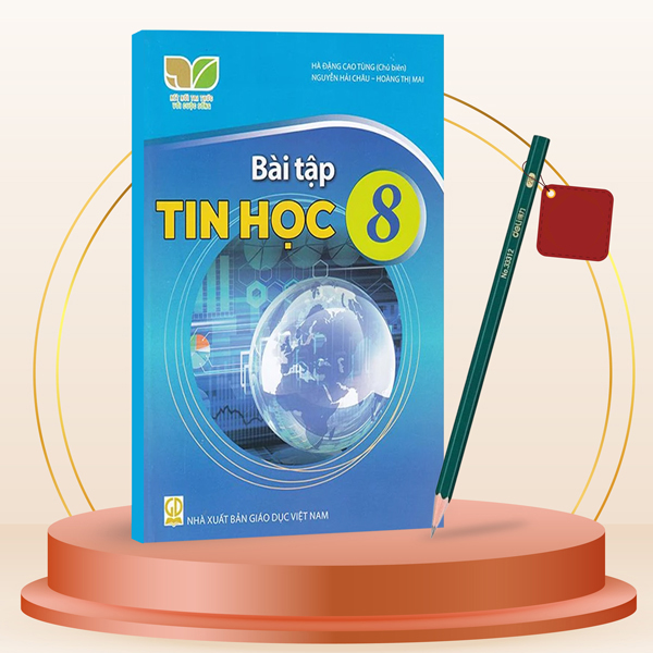 Bài Tập Tin Học 8 (Kết Nối) (Chuẩn) - Kèm Bút Chì 2B Deli 33312-2B