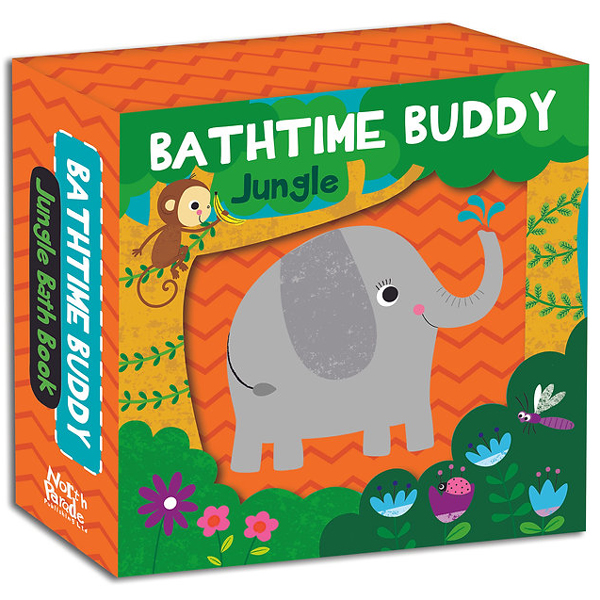 bathtime buddy book - jungle