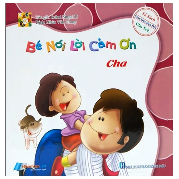 bé nói lời cảm ơn - cha