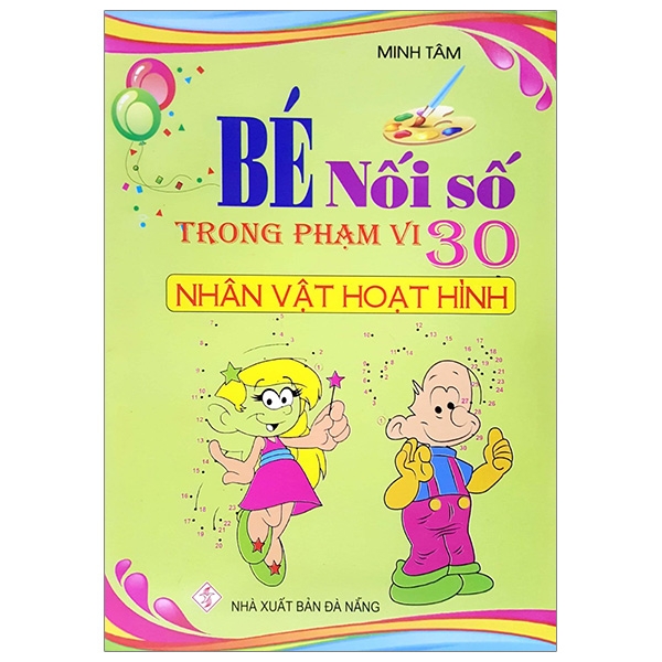 bé nối số trong phạm vi 30 - nhân vật hoạt hình