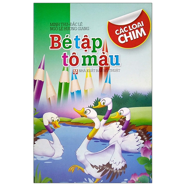 bé tập tô màu - các loài chim