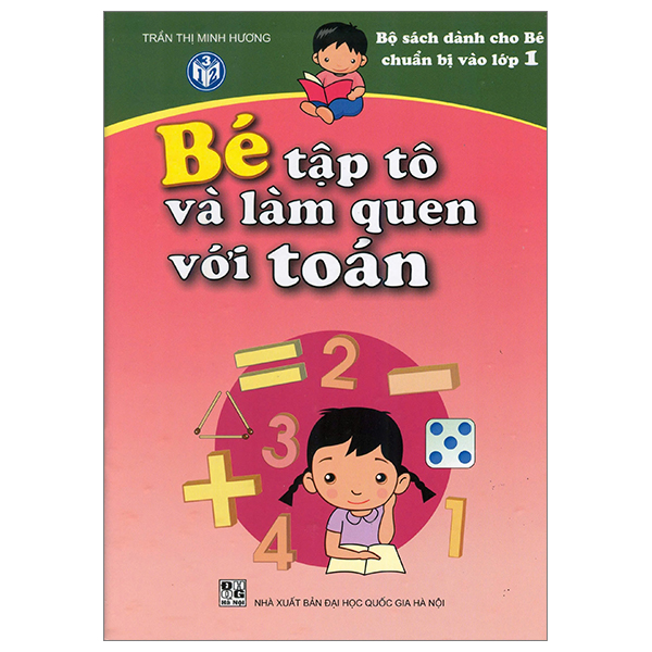 bé tập tô và làm quen với toán