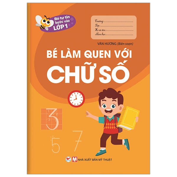 bé tự tin vào lớp 1 - bé làm quen với chữ số