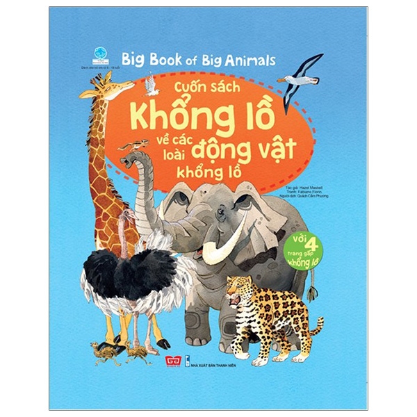 big book - cuốn sách khổng lồ về các loài động vật khổng lồ (tái bản 2018)