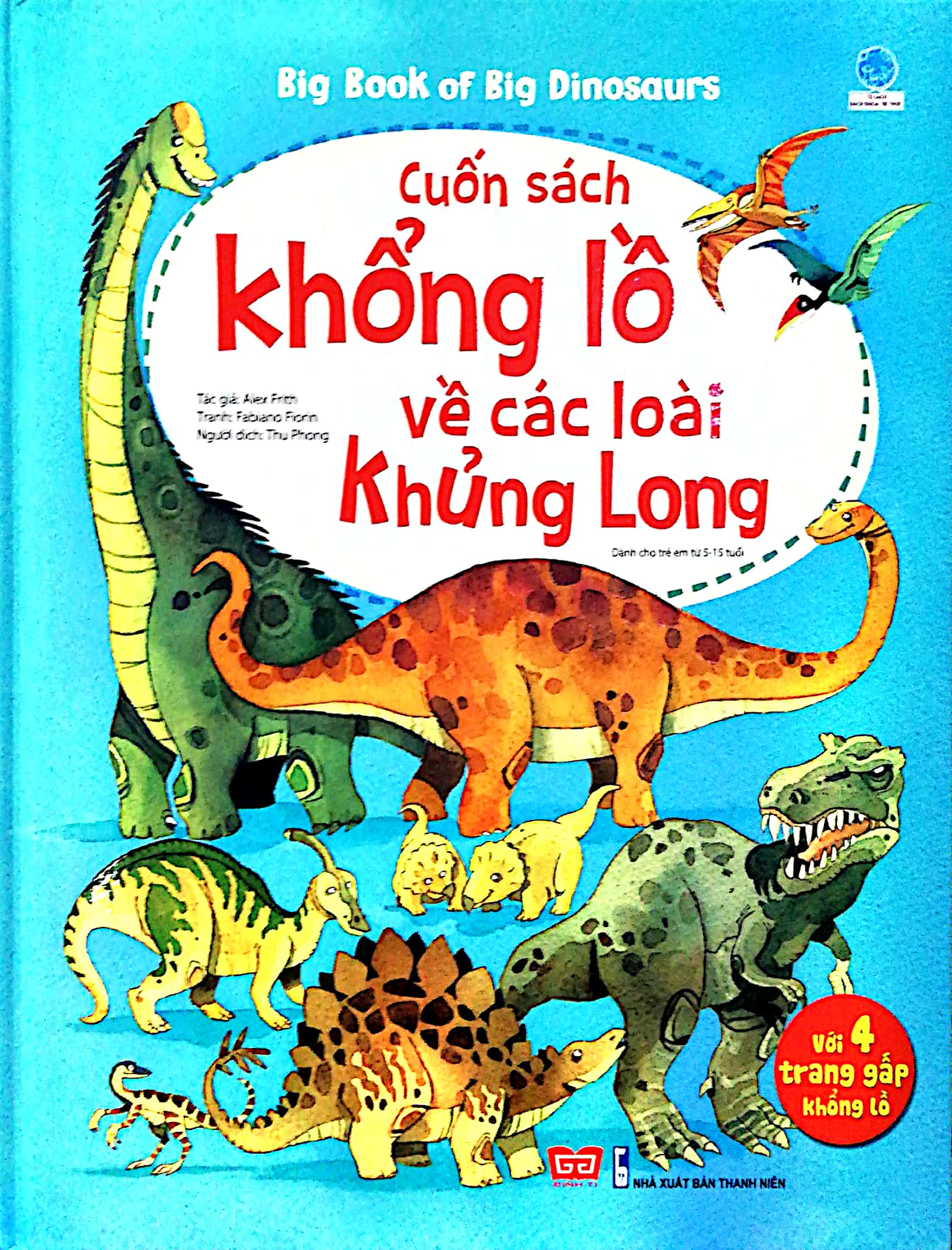 big book - cuốn sách khổng lồ về các loại khủng long (tái bản 2018)