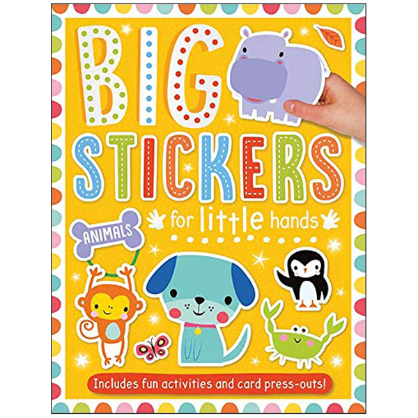 big stickers for little hands animals