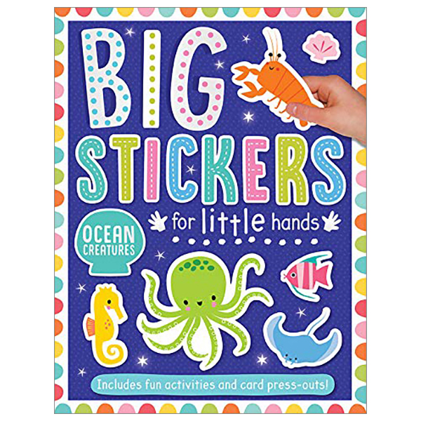 big stickers for little hands ocean creatures