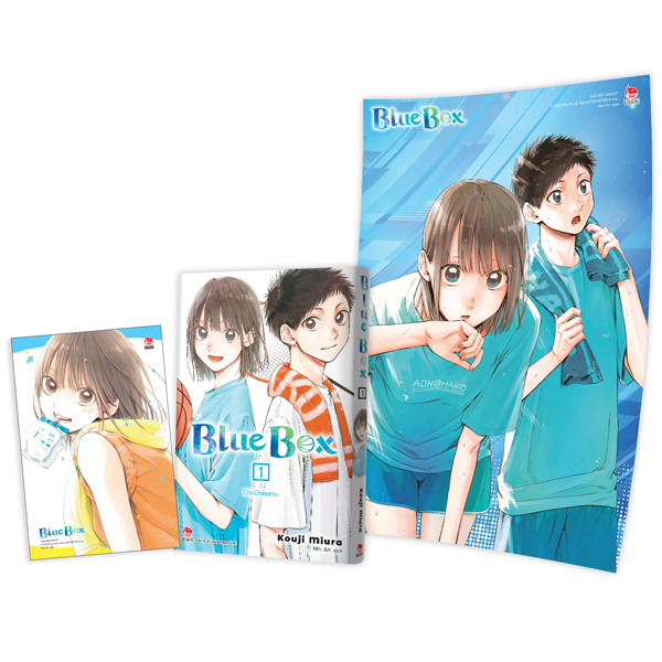 blue box - tập 1 - chị chinatsu - tặng kèm postcard + poster