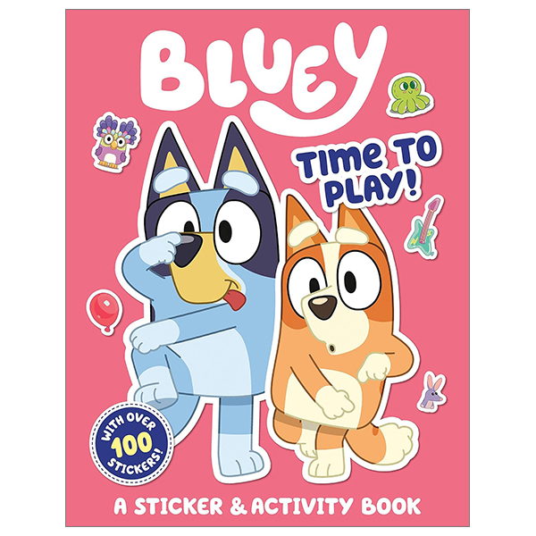 Bluey: Time to Play Sticker Activity