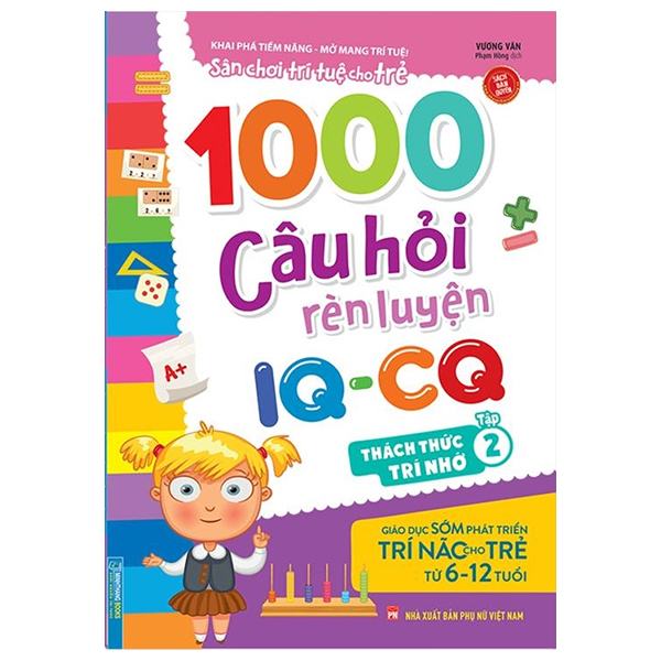 bộ 1000 câu hỏi rèn luyện iq - cq - thách thức trí nhớ - tập 2